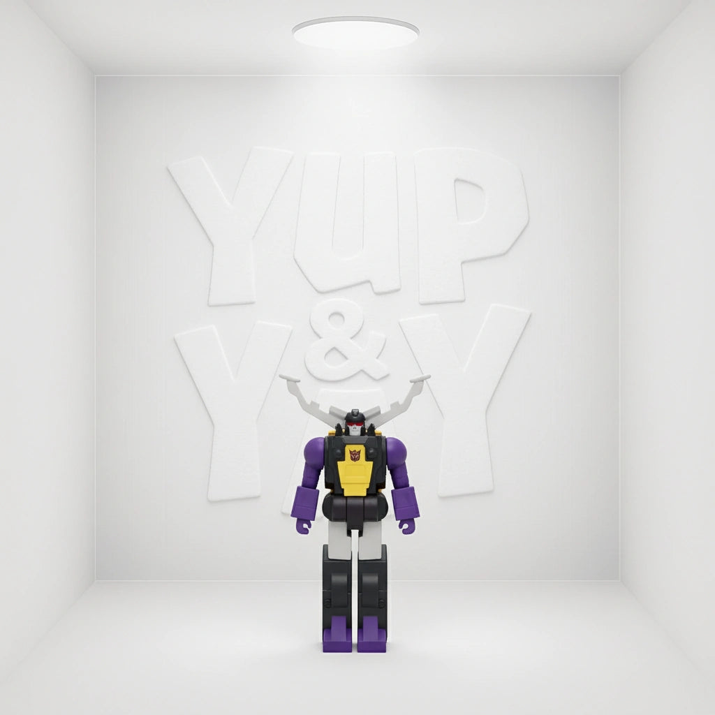 Transformers ReAction Wave 2 Shrapnel Decepticon Action Figure