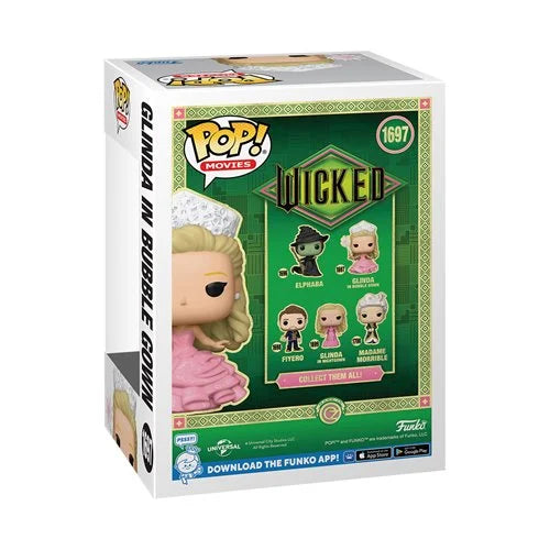 Funko Pop! Wicked Part 1 Glinda in Bubble Gown #1697