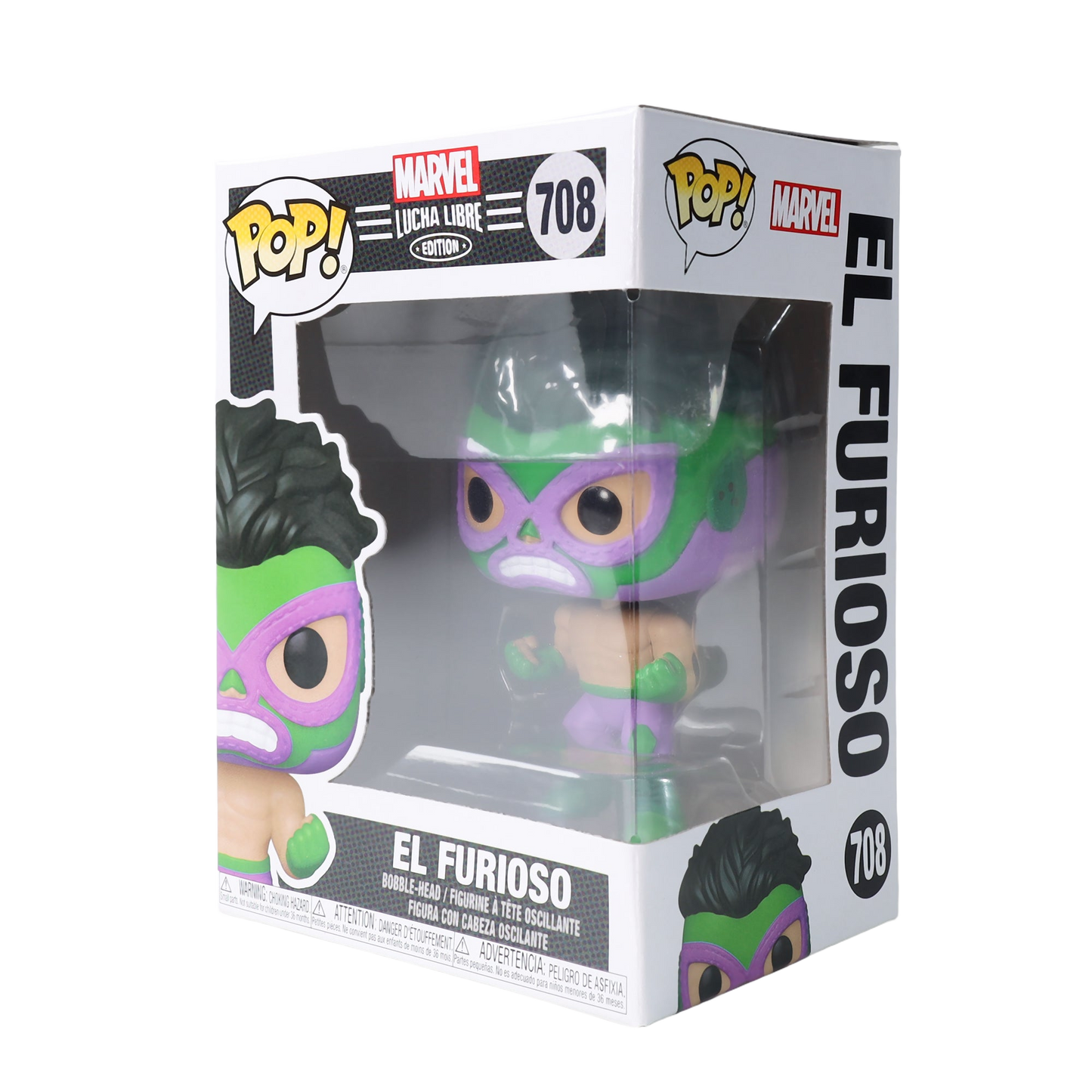Funko Pop! Marvel : Lucha Libre Edition - El Furioso #708