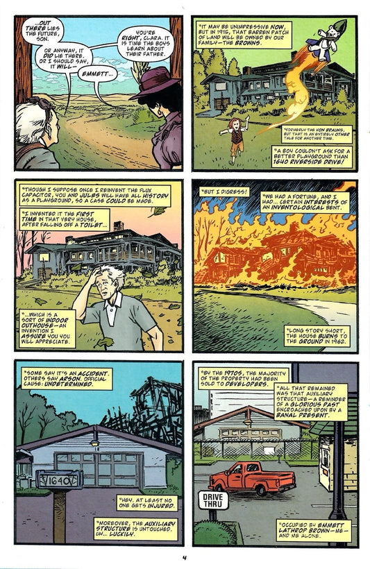 BACK TO THE FUTURE #1 Regular Cover A 1st Print IDW 2015 Bob Gale McFly