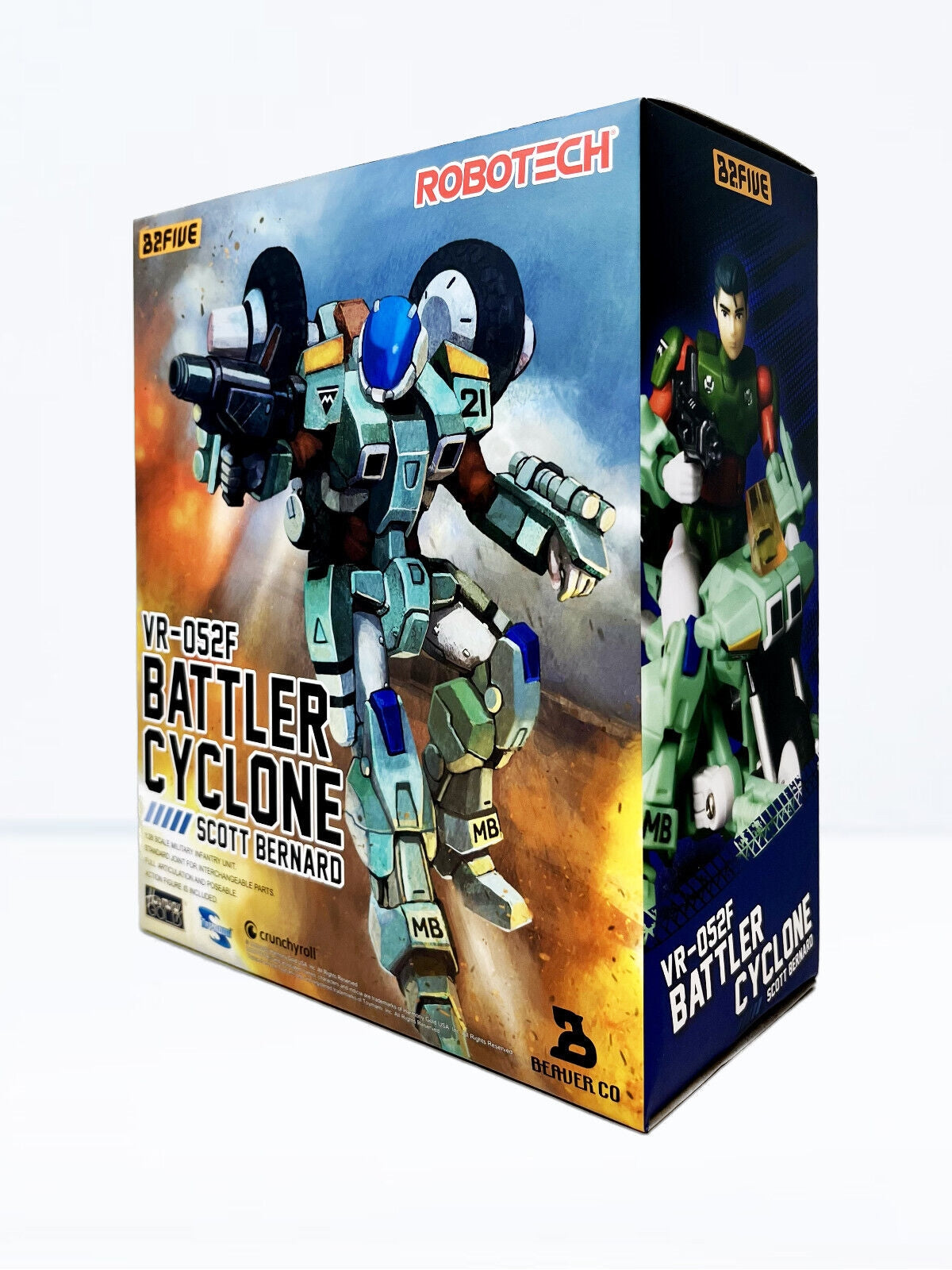 B2five Robotech Scott Vr-052f Battler Cyclone 1/28