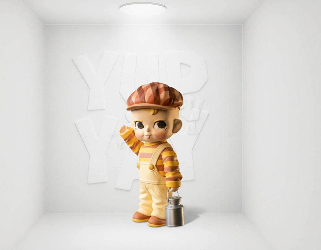 Kennyswork  X ThreeZero Sam Sam - Sam Sam Milkman Edition Figure