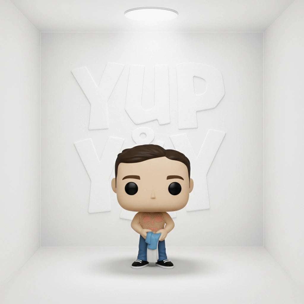 Funko Pop Movies! The 40-Year-Old Virgin: Andy Stitzer (Waxed) #1063