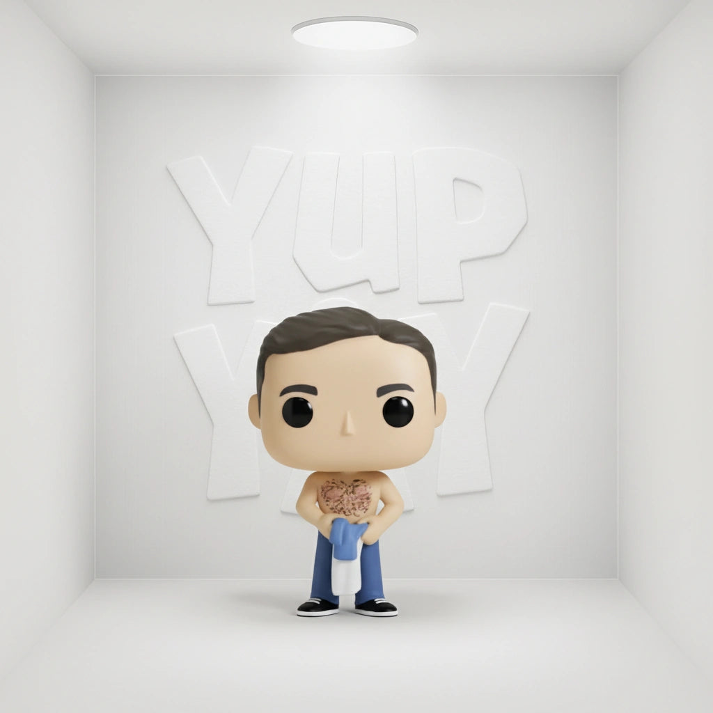 Funko Pop Movies! The 40-Year-Old Virgin: Andy Stitzer (Waxed) #1063