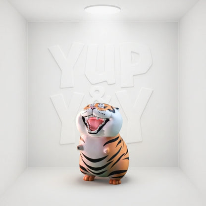 52Toys Fat Tiger Can Be Anything!!! Blind Box Display (Case of 6)