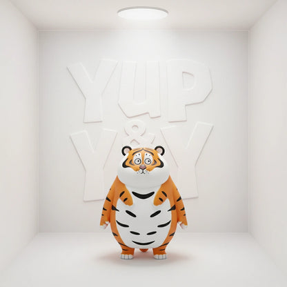 52Toys Fat Tiger Can Be Anything!!! Blind Box Display (Case of 6)