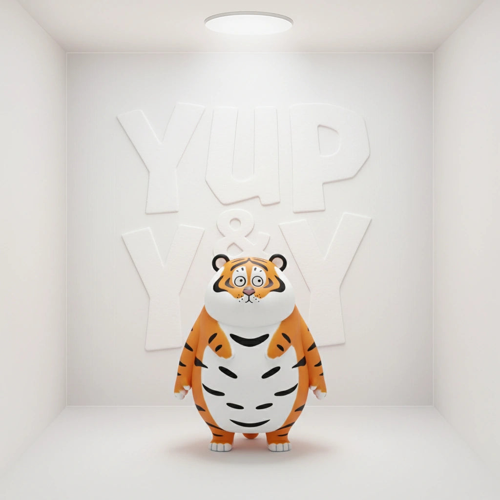 52Toys Fat Tiger Can Be Anything!!! Blind Box Display (Case of 6)