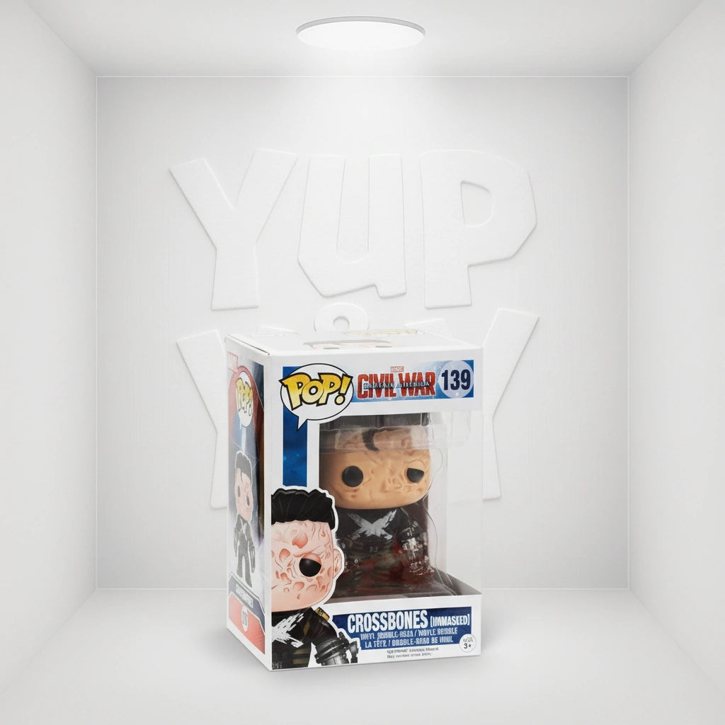 Captain America: Civil War Crossbones Unmasked Dorbz Vinyl Figure - Entertainment Earth Exclusive