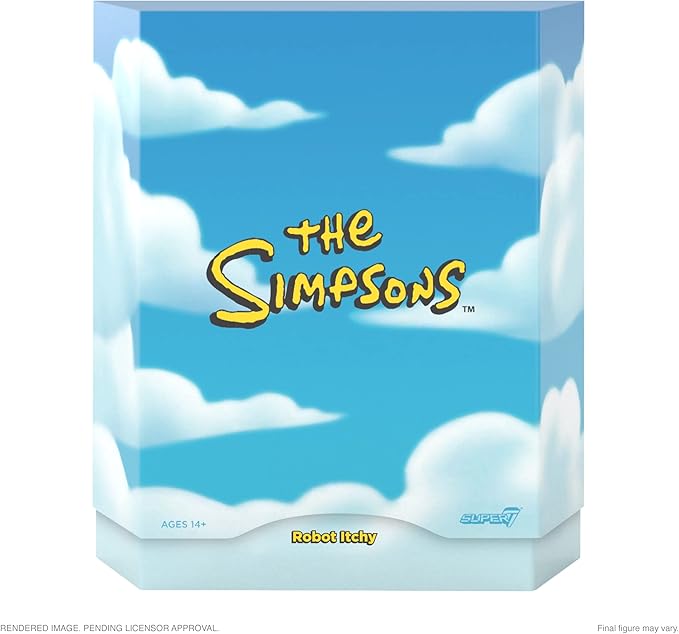 Super7 Ultimates 7-inch Series The Simpsons - Itchy Robot