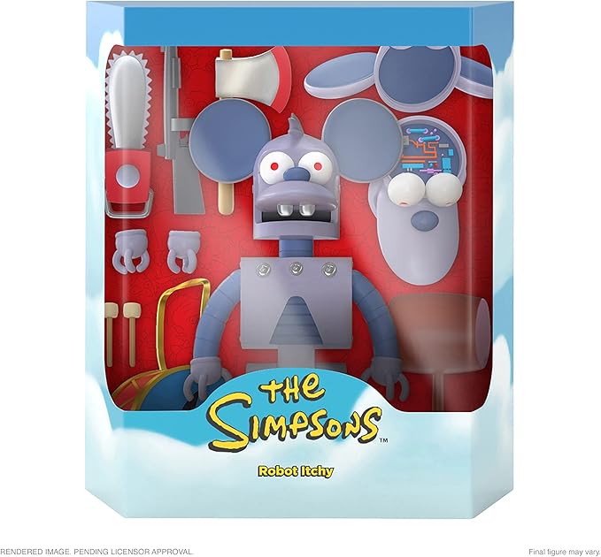 Super7 Ultimates 7-inch Series The Simpsons - Itchy Robot
