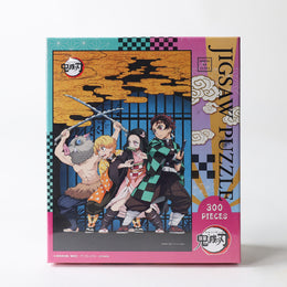 Ensky Demon Slayer: Kimetsu no Yaiba "Tanjiro, Nezuko, Zenitsu and Inosuke" Jigsaw Puzzle (300 Pieces)