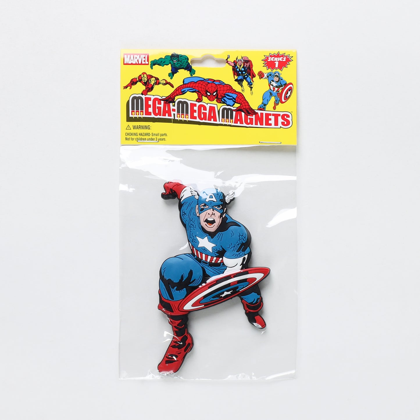 Marvel Avengers Captain America Front Mega Mega Magnet