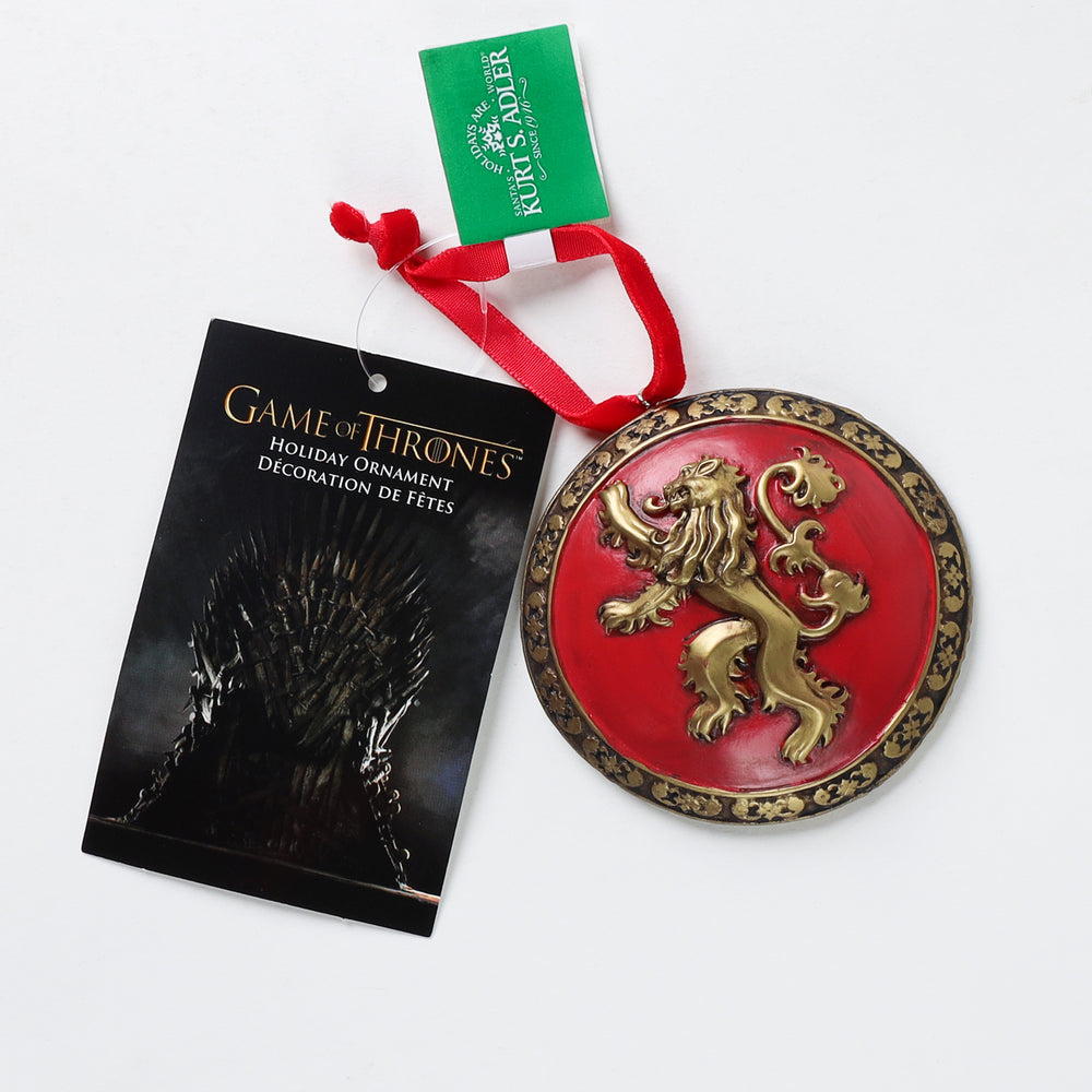 Game of Thrones Lannister Sigil Ornament B