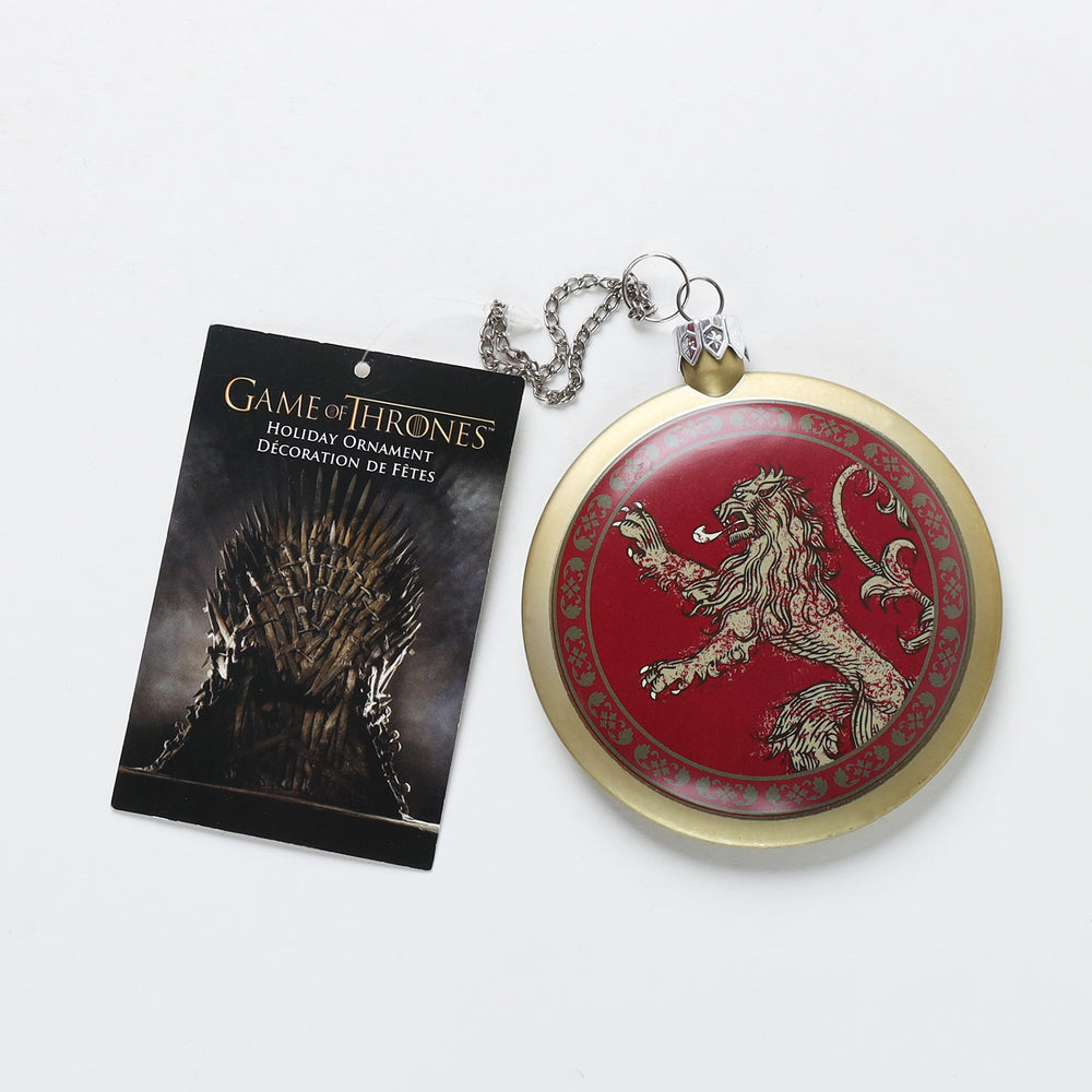 Game of Thrones Lannister Sigil Ornament A