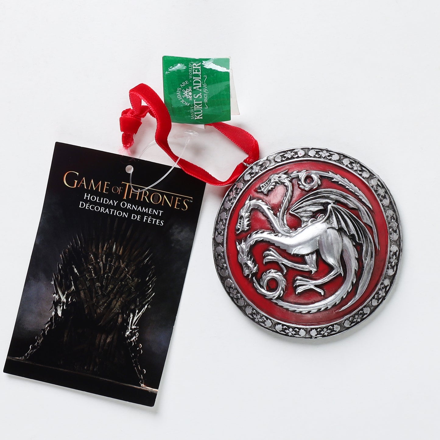 Game of Thrones Targaryen Sigil Ornament