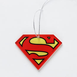 DC Comics Originals Superman Classic Logo Hanging Acrylic Print
