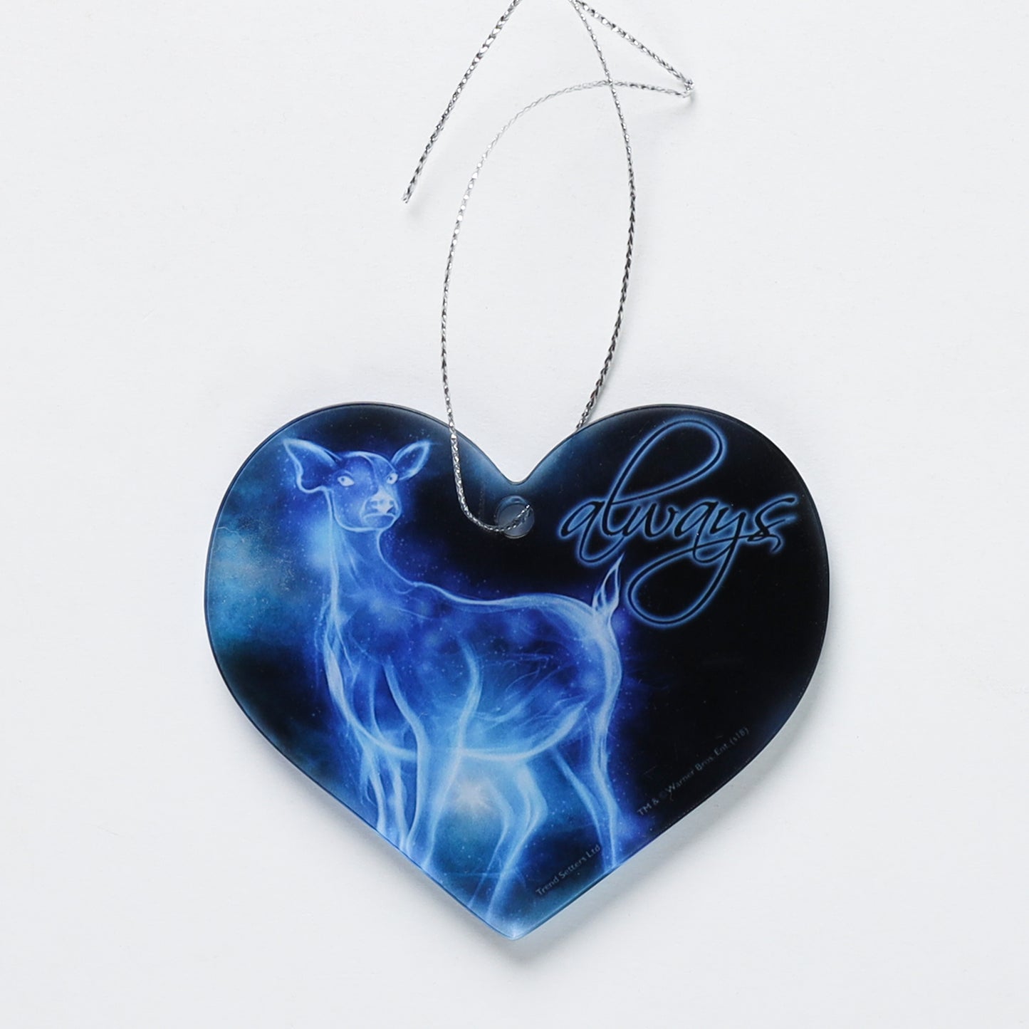 Harry Potter - Always Patronus - Heart Shaped Acrylic Print for Hanging
