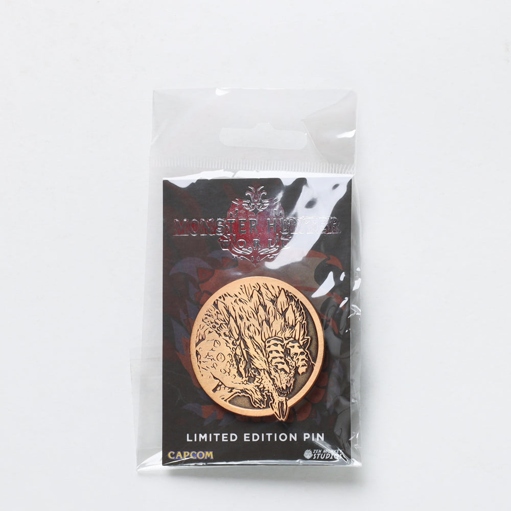 Zen Monkey Studios Monster Hunter World - Zinogre Emblem Limited Edition Pin
