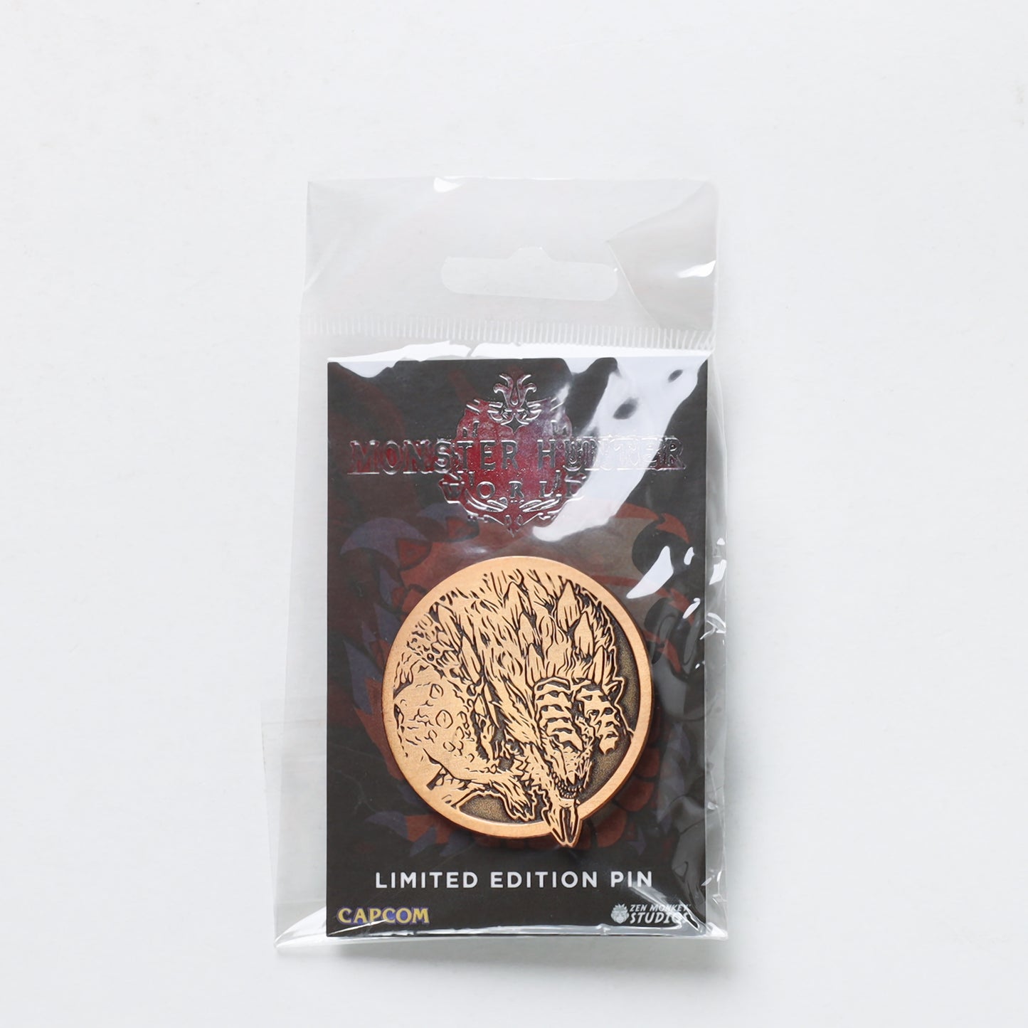 Zen Monkey Studios Monster Hunter World - Zinogre Emblem Limited Edition Pin