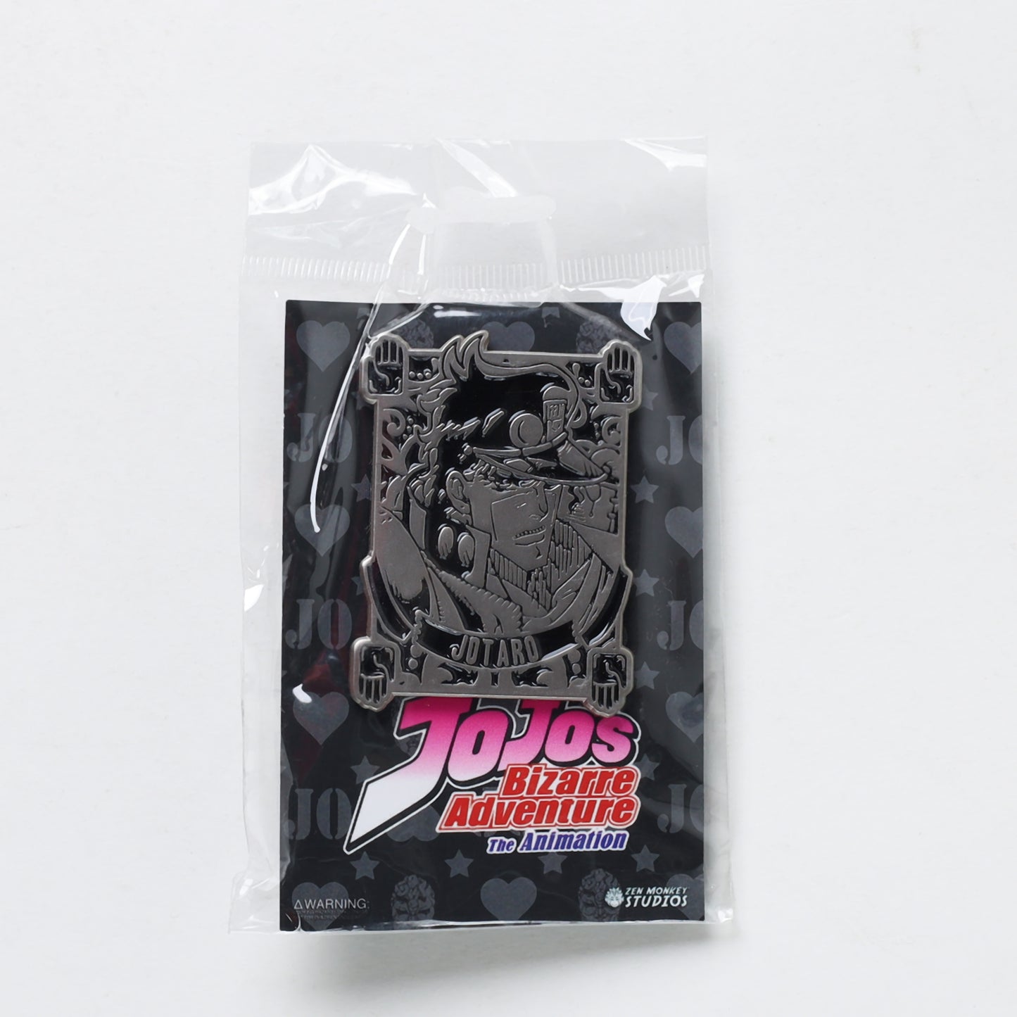 Zen Monkey Studios JoJo's Bizarre Adventure - Jotaro Kujo (Black Badge Series) Collectible Pin