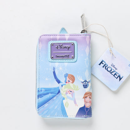 Loungefly Disney Princess Castle Series Frozen Zip Around Wallet