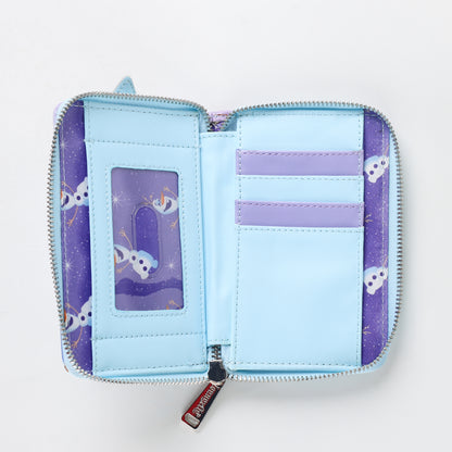 Loungefly Disney Princess Castle Series Frozen Zip Around Wallet