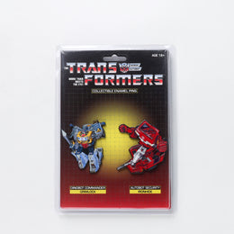 Icon Heroes Transformers - Grimlock X Ironhide Retro Pin