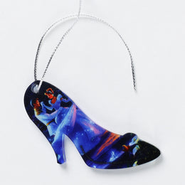 Disney - Cinderella - Glass Slipper Shaped Hanging Acrylic Print Accessory
