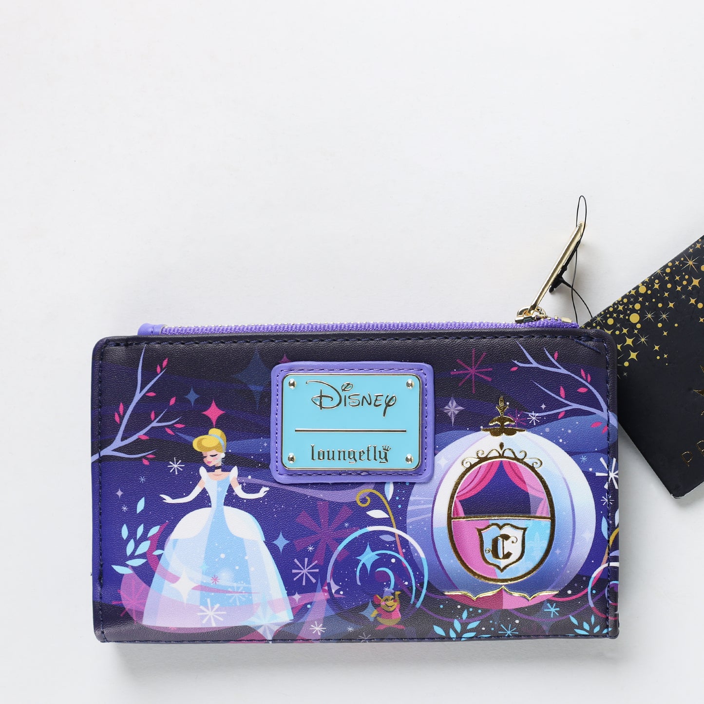Loungefly DISNEY Cinderella Castle Series Flap Wallet Magical Coach
