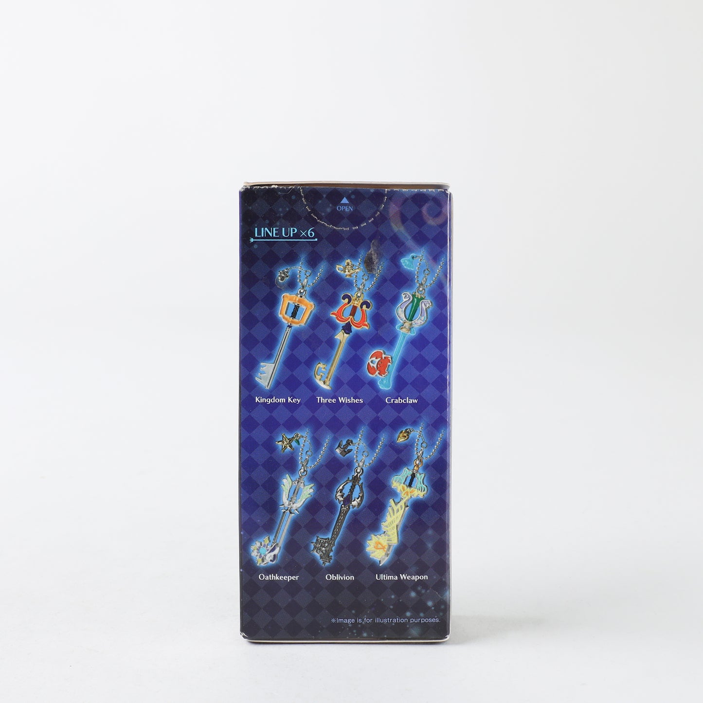 Bandai Ichiban Kuji Kingdom Hearts KeyBlade Charm Keychain
