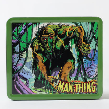 Surreal Entertainment Tin Titans Marvel's Man-Thing Lunchbox With Thermos (2023 SDCC Exclusive)