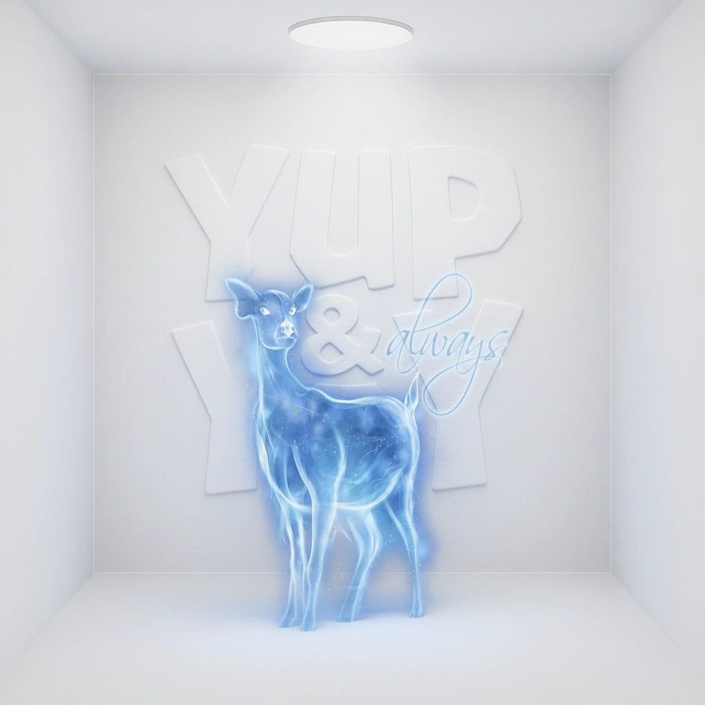 Harry Potter Always Patronus Heart Shaped Hanging Acrylic