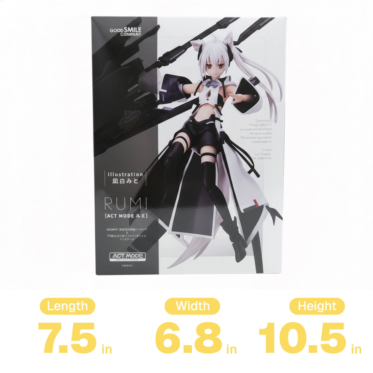 Good Smile ACT MODE Rumi Figure & Model Kit – Yup&Yay