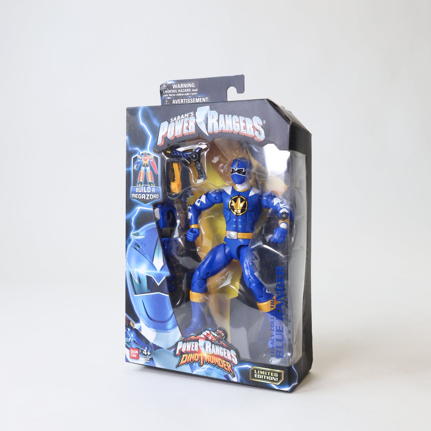 Bandai Power Rangers: Dino Thunder Legacy - Blue Ranger 6" Action Figure