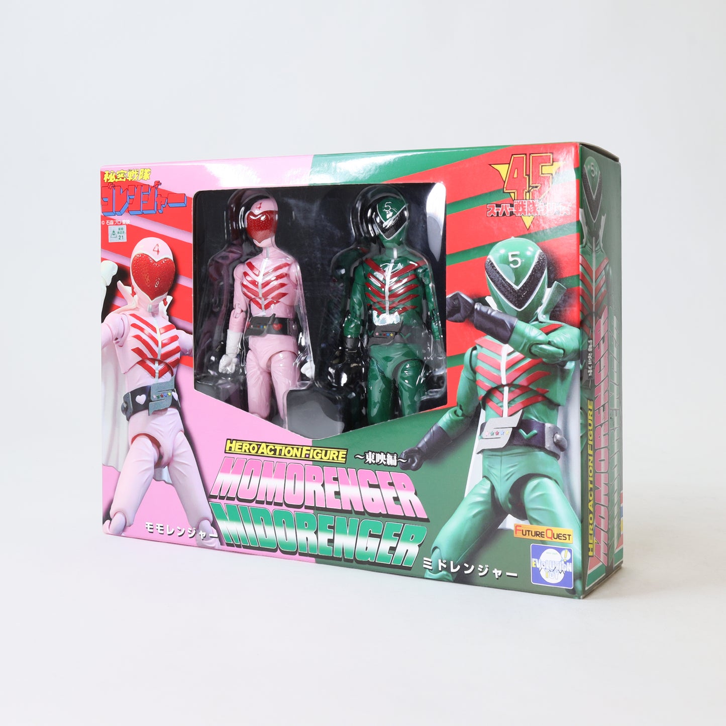 Evolution Toys Himitsu Sentai Gorenger - Momoranger & Midoranger