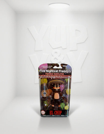 Funko Action Figure: FNAF Pizza Sim - El Chip (Translucent Glow)