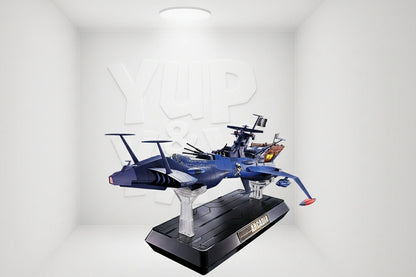 TAMASHII NATIONS - Space Pirate Captain Harlock - GX-93 Space PirateBattleship Arcadia, Bandai Spirits Soul of Chogokin Die-Cast Metal Collectible