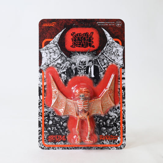 Super 7 Reaction 3.75" Action Figure: Napalm Death - Scum Demon