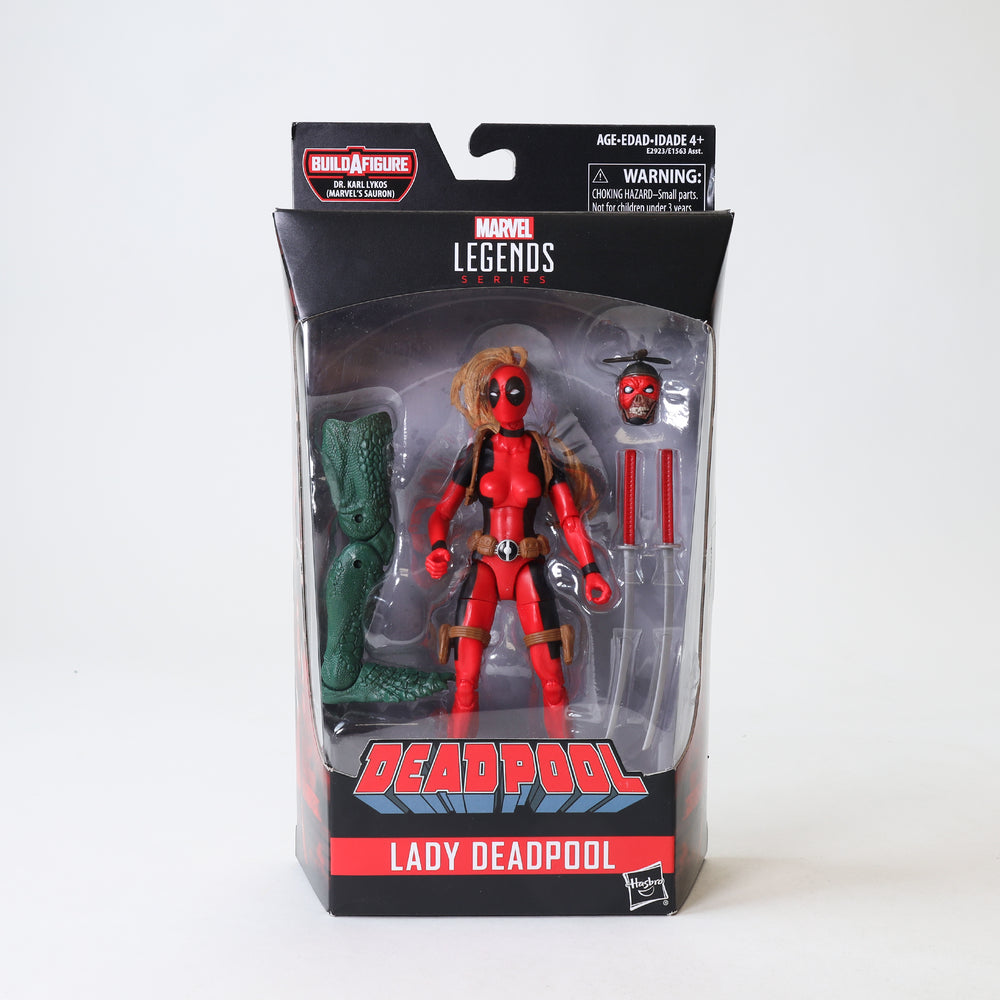 Hasbro Marvel Legends Series BAF Dr. Karl Lykos Deadpool LADY DEADPOOL