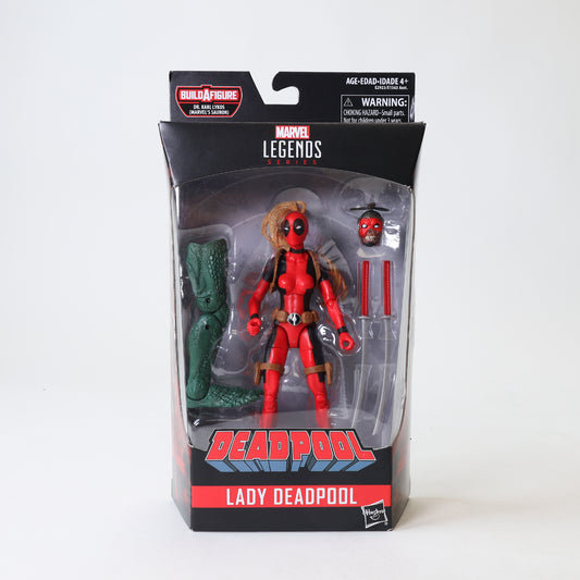 Hasbro Marvel Legends Series BAF Dr. Karl Lykos Deadpool LADY DEADPOOL