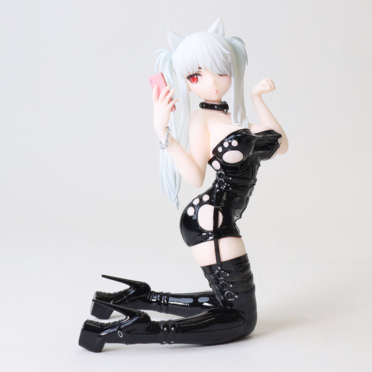 B'Full Original Character - Selfie Cat Ear Girl 1/6 Scale PVC Figure