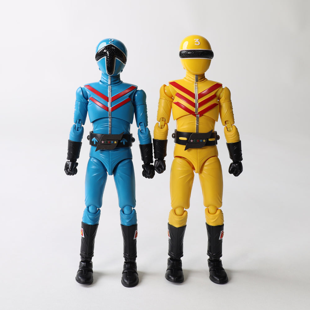 Evolution Toys Secret Sentai Gorenger - Aoranger and Kiranger