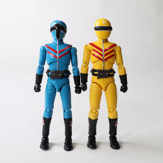 Evolution Toys Secret Sentai Gorenger - Aoranger and Kiranger
