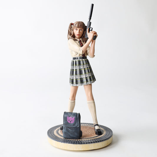 Kick-Ass:Hit Girl as Mindy Macready Schoolgirl Statue
