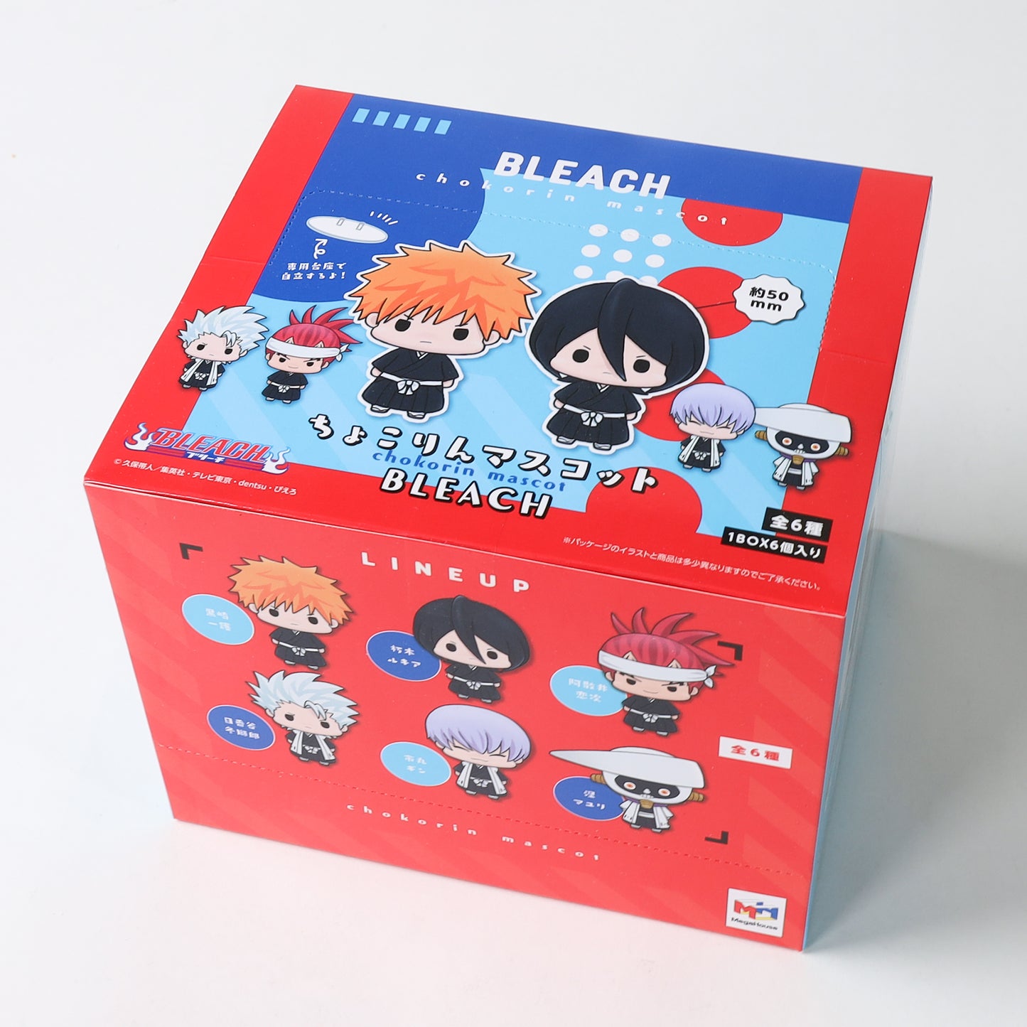 Megahouse Bleach Chokorin Mascot Blind Mystery Box - 6 Figures