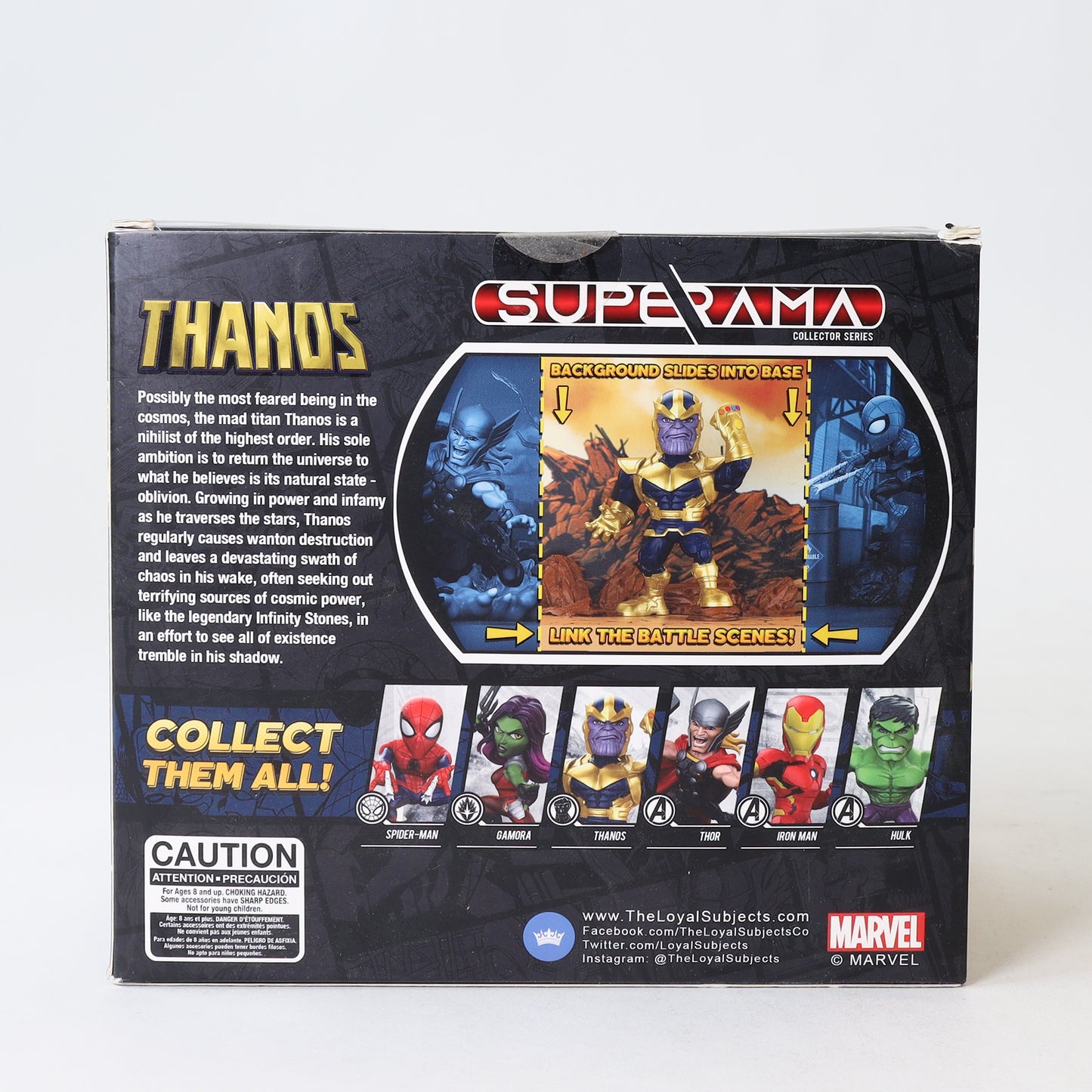 The Loyal Subjects x Marvel Superama Collector Series - Thanos