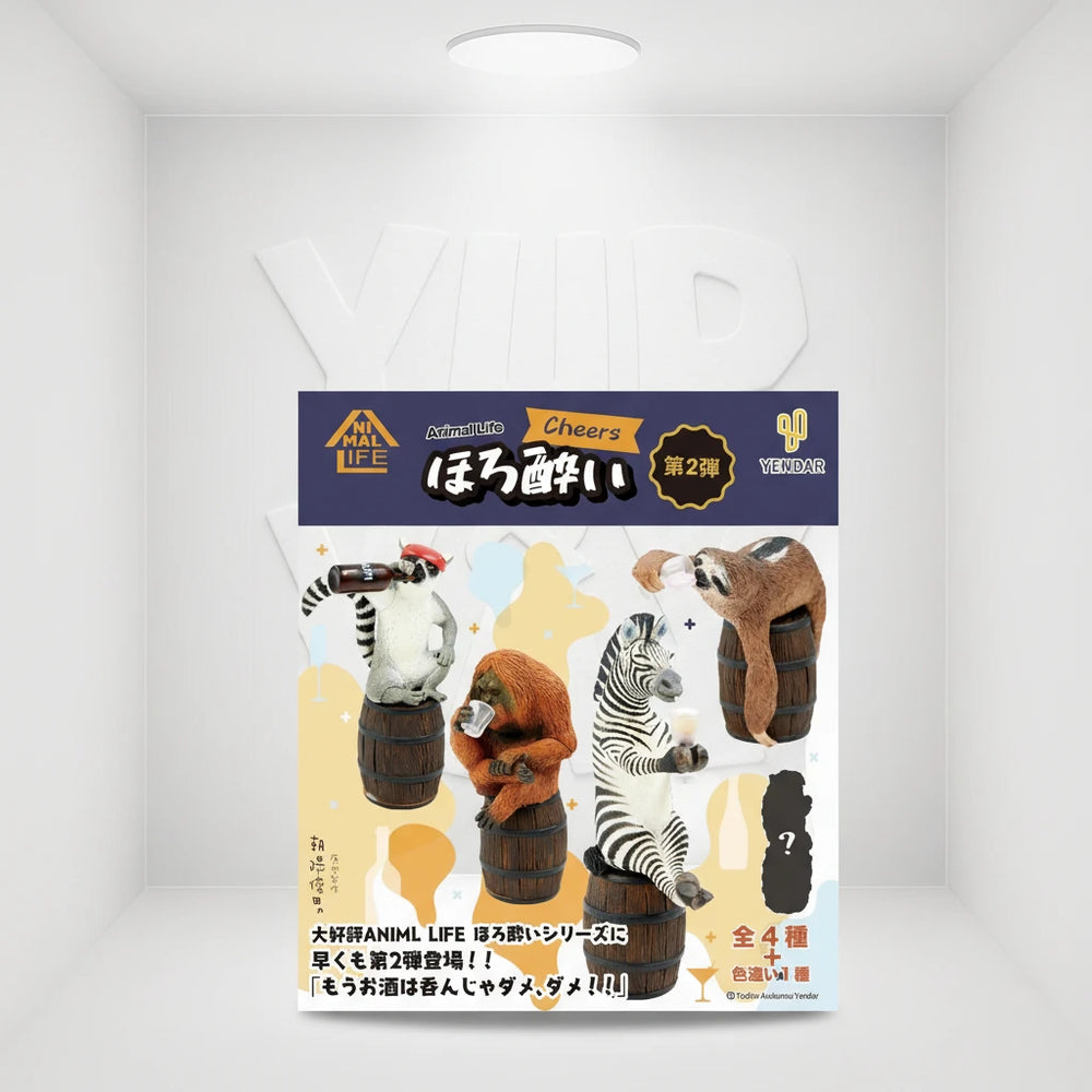 Union Creative Animal Life Tipsy Part 2 Blind Box (Box of 6 Blind Box)