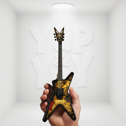 Axe Heaven:  Pantera - Dimebag Darrell The Great Southern Trendkill Dean Mini Guitar Replica
