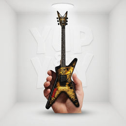 Axe Heaven:  Pantera - Dimebag Darrell The Great Southern Trendkill Dean Mini Guitar Replica