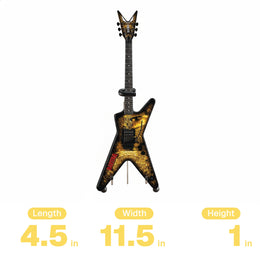 Axe Heaven:  Pantera - Dimebag Darrell The Great Southern Trendkill Dean Mini Guitar Replica